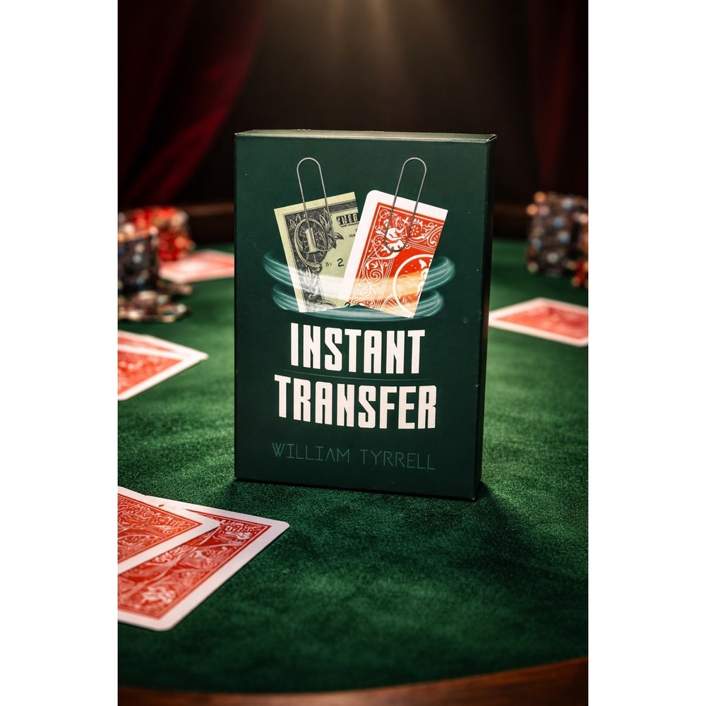 William Tyrrell‎ Instant Transfer Magic Trick Penguin Magic 2024 Card Bill